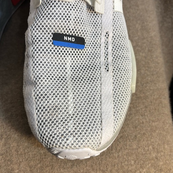 ADIDAS NMD Sz 13 Stretch Knit Upper Boost Midsole Rubber Sole Sneakers - Picture 4 of 14